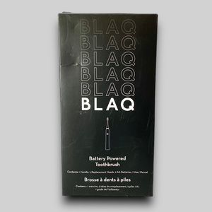 NWT BLAQ Electric Toothbrush Kit